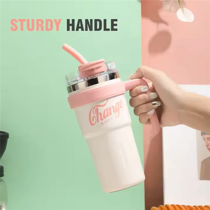 Vacuum Travel Stainless Steel Tumbler Cup